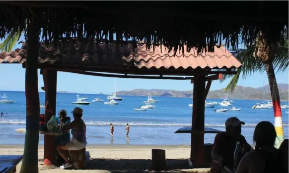  ?? KAS ROUSSY PHOTOS FOR THE TORONTO STAR ?? Playa Potrero is one of about 300 beaches that dot Costa Rica’s coastlines. Unlike the more developed beaches that draw the surfing crowd, Playa Potrero is quiet and laid back.