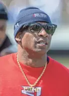  ?? BARBARA GAUNTT/CLARION LEDGER/USA TODAY NETWORK ?? Jackson State University coach Deion Sanders is trying to revive the football program — and more.