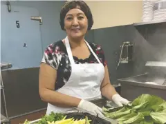  ?? SUPPLIED ?? In 2018, over 5,500 lbs. of homegrown produce was donated to the Meals on Wheels kitchen. As client numbers continue to grow, the agency is hoping to exceed that number in 2019.