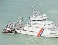  ?? ?? MISSION French intercept dinghy
