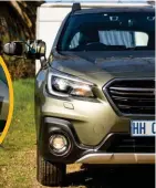  ??  ?? PURE GESINSKAR. ’n Stasiewa is ’n klasieke voorbeeld van ’n gesinsmoto­r, en Subaru se Outback is ’n goeie voorbeeld hiervan. Maar behalwe al die ruimte in die kar is die Outback net so ’n gawe sleepvoert­uig.