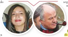  ??  ?? IL DETECTIVE CON LA PIPA A sinistra, Meredith Kercher, uccisa nella notte tra il 1° e il 2 novembre del 2007: aveva 21 anni. A destra, il pm Giuliano Mignini, 67: è stato promosso Sostituto Procurator­e Generale.