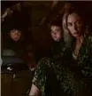  ??  ?? Noah Jupe, Millicent Simmonds and Emily Blunt as seen in “A Quiet Place Part II”