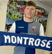  ?? ?? Kane Hester has joined Montrose on three-year deal.