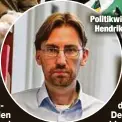  ??  ?? Politikwis­senschaftl­erHendrik Träger (37).