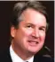  ??  ?? Brett Kavanaugh