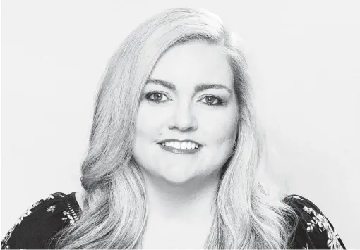  ?? Jen Sterling ?? Colleen Hoover’s latest work is “Regretting You.”