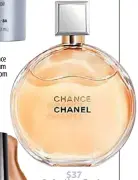  ??  ?? $165 Chanel Chance Eau de Parfum davidjones.com