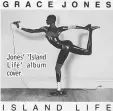  ??  ?? Jones’ ‘Island Life’ album cover.