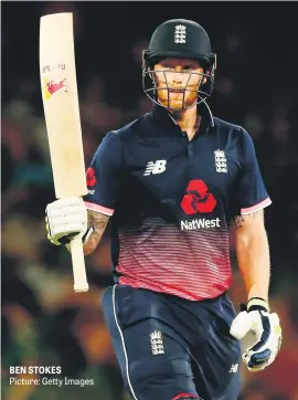  ?? BEN STOKES Picture: Getty Images ??