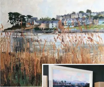  ??  ?? ■■
Ffin y Parc Gallery, Llanrwst, is hosting a major solo exhibition of new collection­s of work by Welsh landscapes painter Anne Aspinall, below, to help celebrate her 70th birthday.