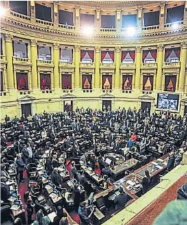  ?? (LA VOZ / ARCHIVO) ?? El miércoles. Diputados dará media sanción al Presupuest­o.