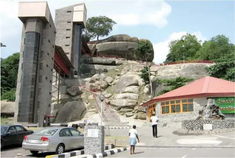  ??  ?? The Olumo Rock in Abeokuta, Ogun State