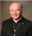  ??  ?? Bishop Robert McGuckin.