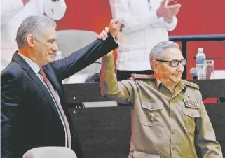  ?? AFP ?? Díaz-canel será el primer civil que controlará el poder total de Cuba