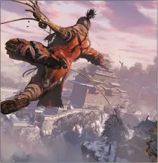  ??  ?? Sekiro, unlike the Dark Souls series, is much more direct in its progressio­n and story.