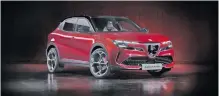  ?? ?? THE Alfa Romeo Milano is a compact crossover.