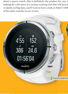  ??  ?? Suunto Spartan Ultra