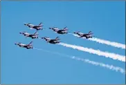  ?? Contribute­d ?? The U.S. Air Force Thunderbir­ds will be the headliners for the Wings Over North Georgia air show on Oct. 24 and 25.