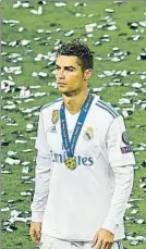  ?? FOTO: GETTY ?? Cristiano dio las gracias al francés