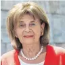  ?? FOTO: DPA ?? Präsidenti­n der Israelitis­chen Kultusgeme­inde in München: Charlotte Knobloch wird am Sonntag 85 Jahre.