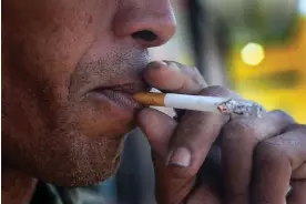 ?? Photograph: Joe Raedle/Getty Images ?? Menthol is the only cigarette flavor that wasn’t banned under a 2009 law that gave the FDA authority over tobacco products.