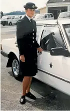  ??  ?? Mariya Taylor as a young airwoman at Whenuapai Air Force base. Working as a driver, she was assaulted by Sergeant Robert Roper, who has also been convicted of raping five other women.