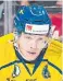  ??  ?? Leafs prospect Pontus Holmberg will skate for Sweden at the world junior championsh­ip taking place in Vancouver and Victoria.