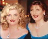  ??  ?? Soprano’s Cara O’Sullivan and Majella Cullagh will perform together on the stage of the Everyman Palace on Saturday.