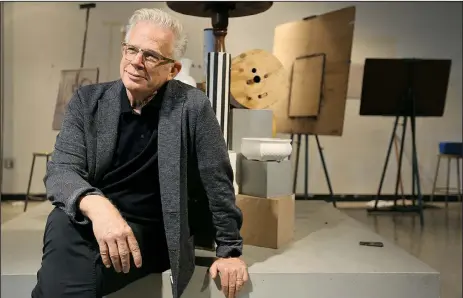  ?? NWA Democrat-Gazette/DAVID GOTTSCHALK ?? Gerry Snyder sees his role as the first executive director of the School of Art at the University of Arkansas, Fayettevil­le, as a “once-in-a-generation” opportunit­y.