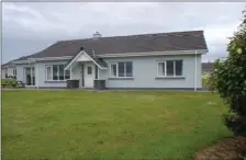  ??  ?? No 3 Kerry Holiday Village , Ballyheigu­e, which is to be auctioned on August 16 and has an AMV of €145,000