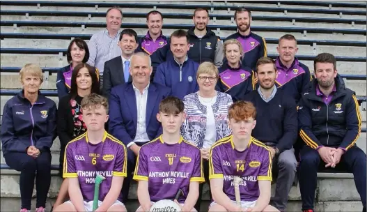  ??  ?? Front (from left): Ben Hynes, Glen Murphy-Butler, Josh Sheil. Second row (from left): Angela McCormack, Carol Daly, Anthony Neville, Margaret Doyle, Brian Malone, Eoin Morrissey. Third row (from left): Marion Doyle, Micheál Mahon, Dermot Howlin, Aoife...