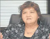  ?? PHOTO: LEON LESTRADE ?? Lynne Brown said “the (Eskom) board will tell me what they intend to do. It is an investigat­ion by the board.”
