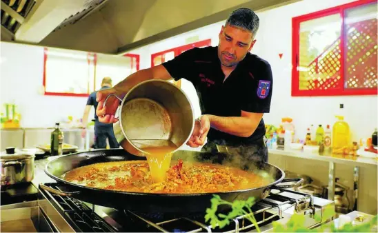  ?? ?? Imagen de uno de los parques de bomberos en los que ha rodado Canal Cocina
AMC