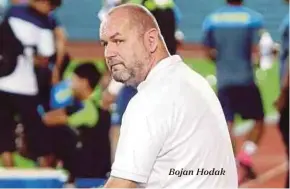  ??  ?? Bojan Hodak