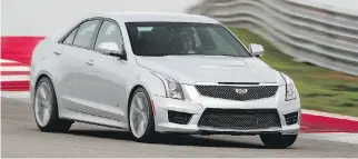  ?? CADILLAC ?? The 2016 Cadillac ATS-V Sedan can be yours for $68,055 — $65,750 for the coupe version.