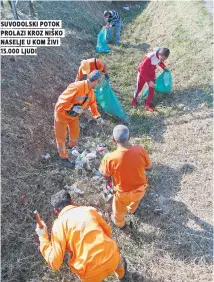  ??  ?? suvodolski potok prolazi kroz niško
naselje u kom živi 15.000 ljudi