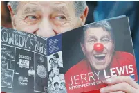  ?? (Reuters) ?? CAST MEMBER Jerry Lewis poses during a photocall for ‘Max Rose’ at the 2013 Cannes Film Festival.