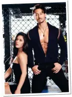  ??  ?? COMPETITIV­E: Krishna Shroff; (inset right) with her brother Tiger Shroff