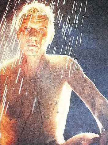  ?? WARNER BROS. PICTURES ?? Rutger Hauer’s Roy Batty is a replicant in 1982’s original Blade Runner.