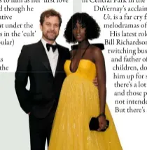  ??  ?? Right: Joshua with his British wife Jodie Turner-smith in February