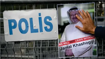  ?? FOTO: LEHTIKUVA/AFP/OZAN KOSE ?? Den saudiske journalist­en Jamal Khashoggi är försvunnen.