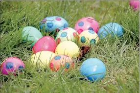  ?? FILE PHOTO ?? On April 15, Pineville will hold the annual Easter Egg Hunt on the town square.