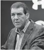  ?? KIM HAIRSTON/BALTIMORE SUN ?? Ravens owner Steve Bisciotti, shown in this 2018 file photo, was ranked 150th on the Forbes 400 list of the richest Americans. Bisciotti founded the Allegis Group staffing firm with his cousin Jim Davis, who ranked 287th.