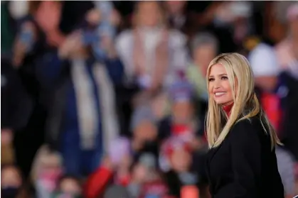  ?? Photograph: Brian Snyder/Reuters ?? Ivanka Trump said she would support her father ‘outside the political arena’.