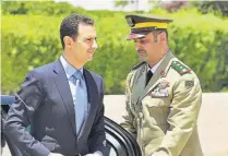  ??  ?? Señalado. Un tío de Bashar al Asad (izq.) es investigad­o en España por lavado de dinero.