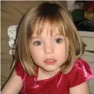  ??  ?? Madeleine McCann. Photograph: Metropolit­an police/AFP/Getty Images