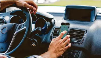  ?? CONTRIBUTE­D ?? Modern vehicles are testaments to technologi­cal innovation. Drivers can use that to their advantage by utilizing various apps designed specifical­ly to reduce distracted driving.