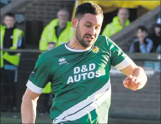  ??  ?? Jay May – headed in the winning goal for Ashford