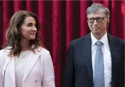  ??  ?? A foundation run by Bill and Melinda Gates is among the investors in a controvers­ial Abraaj $1 billion health care fund. (Reuters)